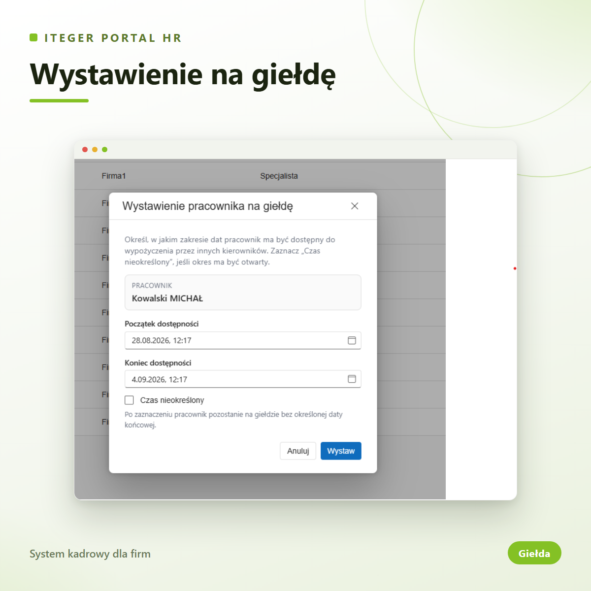 Wystawienie na giełdę